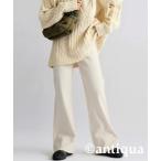 [antiqua] ботинки cut брюки L слоновая кость женский 