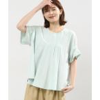 「studio CLIP」 半袖カットソー FREE グリーン レディース