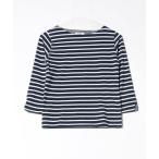 [AIGLE] окантовка рисунок do Ла Манш рукав cut and sewn S голубой женский 