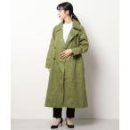 [EMODA] тренчкот FREE зеленый женский 