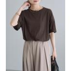 「PUAL CE CIN」 半袖Tシャツ FREE ブラウン レディース