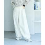 [FREAK'S STORE] брюки-карго свободный "теплый" белый женский 