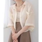 「Bab」 半袖チュニック M アイボリー レディース