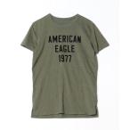 ショッピングアメリカンイーグル 「American Eagle」 半袖Tシャツ S グリーン メンズ