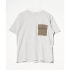 [GLOBAL WORK] короткий рукав футболка M серый мужской 