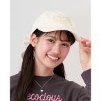 キャップ 帽子 「UV・遮熱・冷感」後ろリボンキャップ キッズ 子供 女の子