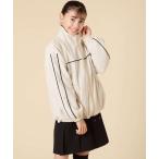 ブルゾン アウター 「130-160」配色ラインギャザーブルゾン キッズ 子供服 女の子