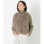 ベスト ジレ 「AMARC CHANNEL 掲載」エコファーベスト レディース