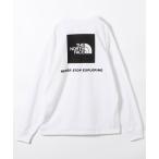 tシャツ 限定展開 THE NORTH FACE/ザ・ノース・フェイス ロングスリーブバックスクエアロゴティー / NT32442 メンズ