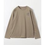 tシャツ 限定展開 THE NORTH FACE/ザ・ノース・フェイス ロングスリーブスモールスクエアロゴティー（キッズ）/ NTJ32357 キッズ