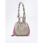 トートバッグ 「cheek」puff kinchaku 2way tote レディース