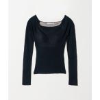 [ часть специальный заказ ][NICENICE MOMENT for conte]CROPPED SHOULDER вязаный 