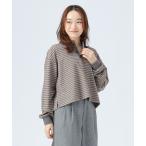 tシャツ 起毛 ボーダー