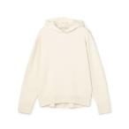 ニット セーター コットンカシミヤニット フーディ レディース