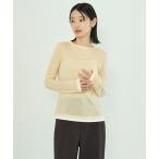 tシャツ ソフトウール フェイクレイヤード ロンT レディース