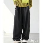 パンツ タックワイドパンツ レディース メンズ