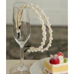 カチューシャ 「BONLECILL noir」アソートフラワーモチーフパールカチューシャ