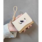 財布 「OKUOKU　0909」ダックスフンド刺繍 ミニウォレット oku-wallet-15-10 レディース