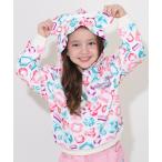 ショッピングミニー パーカー  ディズニー ミニージュエリー総柄パーカー 0869K キッズ 子供服 男の子 女の子