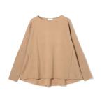 ニット セーター シルケットウール ワイドプルオーバー レディース