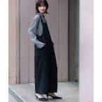サロペット オーバーオール ナノコーデュロイサロペット レディース