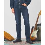 ジーンズ Lee/リー AMERICAN RIDERS 101Z ストレートジーンズ「股下長め83cm」ブラックオーバーダイ セットアップ推奨 メンズ