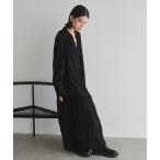 ワンピース ジョーゼット柄 プリントワンピース