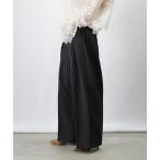 ショッピングベルト パンツ LC/LLL 配色アシメベルトストライプパンツ レディース