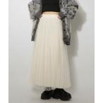 ショッピングサテン スカート リバーシブルチュールサテンスカート