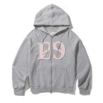 パーカー 「ILLIGO」ロゴ パッチ ジップアップ パーカー LOGO PATCH HOODIE ZIP-UP レディース