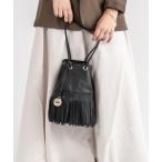 ショッピングバケツ ショルダーバッグ バッグ 「MARCO MASI/マルコマージ」巾着 ショルダーバッグ バケツバッグ フリンジバッグ レディース