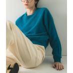 ニット セーター ウール100 クルーネックソフトニット レディース