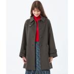 ステンカラーコート コート 「LEE11月号掲載/蛯原友里さん着用」「WELBURY（ウェルベリー）」ウールメルトン製 レディース