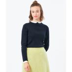 ニット セーター 「予約販売」「2025年秋冬モデル」Cleric Collar Knit グリッター レディース