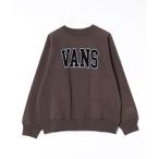 ショッピングVans トレーナー スウェット VANS ヴァンズ M LOGO Crew Neck Sweat スウェットクルー 125K1041400 BROWN メンズ