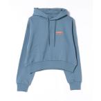 トレーナー スウェット VANS ヴァンズ W Checker Logo Hoodie スウェットクルー 125K3033500 BLUE レディース