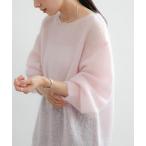 ニット セーター 「一部WEB限定カラー」ヘアリールーズニット レディース