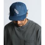 ショッピング帽子 キャップ 帽子 DUFFER ORIGINAL DENIM FLAT VISOR CAP：デニム フラットバイザーキャップ メンズ