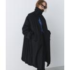 ダウンコート ダウンジャケット タフタ中綿バルーンロングコート レディース