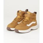 「VANS」 「KIDS」ハイカットスニーカー 20 ブラウン キッズ