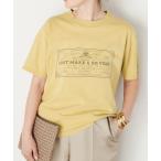 「Deuxieme Classe」 半袖Tシャツ FREE イエロー レディース