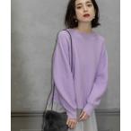 ショッピングエマール 「OPAQUE.CLIP」 長袖ニット 40 パープル レディース