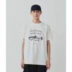 「Snow Peak」 半袖Tシャツ M オフホワイト メンズ