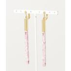 [THEATRE PRODUCTS] серьги ( обе уголок для ) - Pink Lady -s