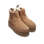 ショッピングugg 「UGG」 ムートンブーツ 25.0cm ブラウン レディース
