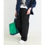 パンツ 「追加」手洗い可 / 裏起毛ストレートパンツ レディース