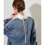 ブラウス シャツ 「再入荷！」ハイカウントコットンスタンドカラー2way レディース