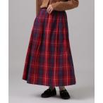 スカート タータンチェック柄タックスカート/Afternoon Tea Original Tartans