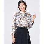 ブラウス シャツ 「ウォッシャブル」タッセルプリント レディース