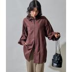 ブラウス シャツ crinkle crinkle crinkle/クリンクルクリンクルクリンクル 別注 cotton frill collar shi